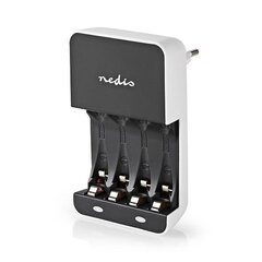 Nedis BACH05 Зарядное устройство AA / AAA цена и информация | Зарядные устройства для элементов питания | 220.lv