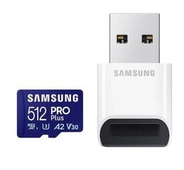 Samsung PRO Plus microSD 512GB цена и информация | USB накопители | 220.lv