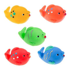 Vannas rotaļlietas Zivis, 5 gab. cena un informācija | Rotaļlietas zīdaiņiem | 220.lv