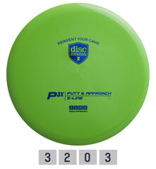 Discgolf DISCMANIA Putter S-LINE P3X lime 3/2/0/3 цена и информация | Диск-гольф | 220.lv