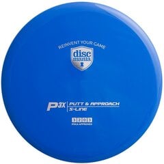 Discgolf DISCMANIA Putter S-LINE P3X blue 3/2/0/3 цена и информация | Диск-гольф | 220.lv