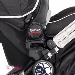 Adapteri krēsliņām Baby Jogger Britax B-Safe BJ90122, black cena un informācija | Aksesuāri bērnu ratiem | 220.lv