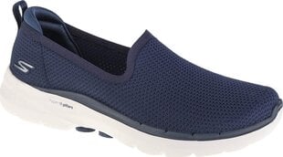 Skechers Go Walk 6 - Clear Virtue, Женские кеды, темно-синий цена и информация | Женская обувь | 220.lv