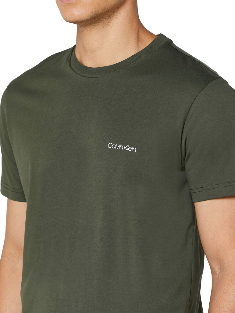 Calvin Klein T-krekls vīriešiem, zaļš cena un informācija | Vīriešu T-krekli | 220.lv
