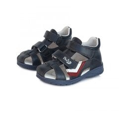 Ādas sandales zēniem D.D.Step, tumši zilas cena un informācija | Bērnu sandales | 220.lv