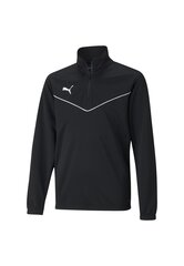 Puma Džemperi TeamRise 1/4 Zip Black 657395 03 67657395 03/164 cena un informācija | Zēnu jakas, džemperi, žaketes, vestes | 220.lv