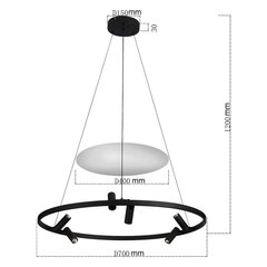 Light Prestige griestu lampa Almeria cena un informācija | Piekaramās lampas | 220.lv