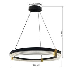 Light Prestige подвесной светильник Plum 1 цена и информация | Люстры | 220.lv