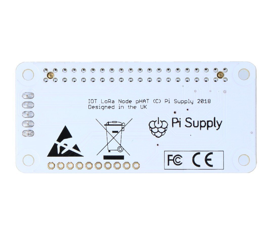 Pi Supply IoT LoRa Node pHAT 868MHz cena un informācija | Atvērtā koda elektronika | 220.lv