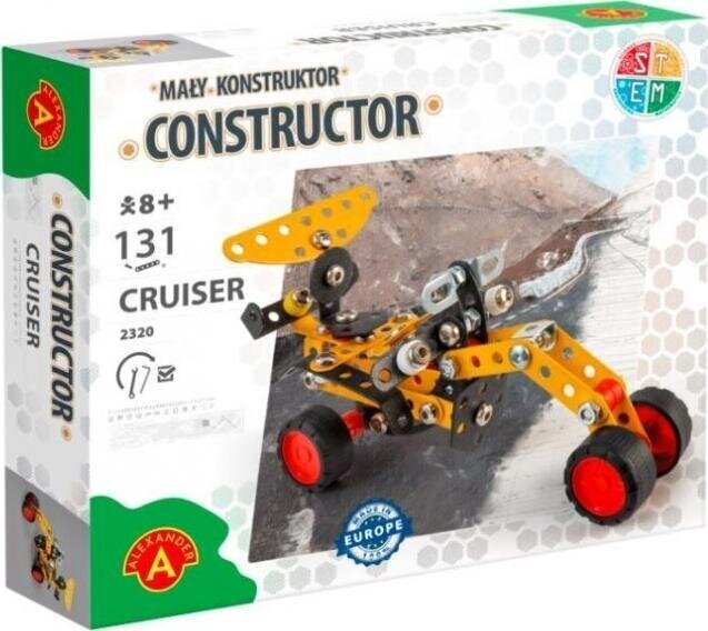 Konstruktors Alexander Mazais konstruktors Cruiser, 125 d. cena un informācija | Konstruktori | 220.lv