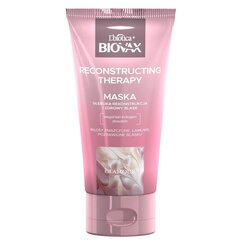 Atjaunojošā terapijas matu maska Biovax Glamour Reconstructing Therapy, 150 ml цена и информация | Средства для укрепления волос | 220.lv