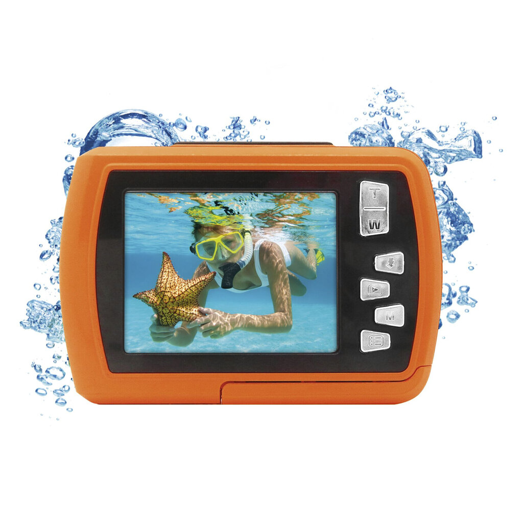 Easypix Aquapix W2024 Splash Orange 10068 цена и информация | Digitālās fotokameras | 220.lv