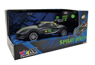 Radiovadāmā automašīna Spray Rider, melna cena un informācija | Rotaļlietas zēniem | 220.lv
