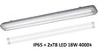 G.LUX hermētiska lampa LED-36W-IP65+T8 cena un informācija | Griestu lampas | 220.lv