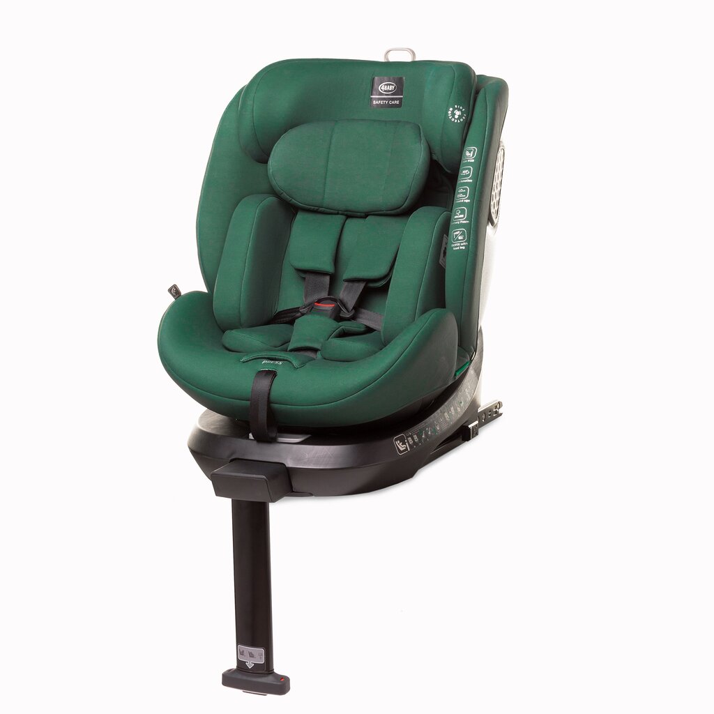 Autokrēsliņš 4Baby Enzo-fix, 0-36 kg., green цена и информация | Autokrēsliņi | 220.lv