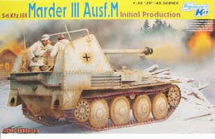 Dragon DR6464 - Sd.Kfz.138 Marder III Ausf.M Initial Prod, 1/35 цена и информация | Склеиваемые модели | 220.lv