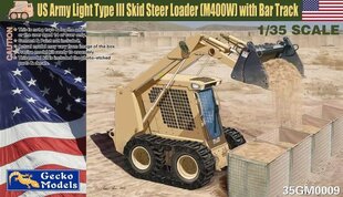 Līmējamais modelis Gecko Models US A.L.Type III Skid Steer Ldr cena un informācija | Līmējamie modeļi | 220.lv