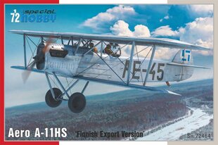 Special Hobby SH72464 - Aero A-11HS 'Finnish Export Version', 1/72 цена и информация | Склеиваемые модели | 220.lv