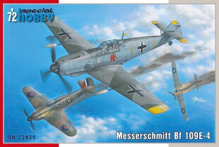 Special Hobby SH72439 - Messerschmitt Bf 109E-4, 1/72 цена и информация | Склеиваемые модели | 220.lv