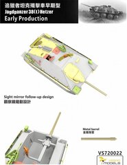 Vespid Models VS720022 - Jagdpanzer 38 (t) Hetzer - Early Production, 1/72 цена и информация | Склеиваемые модели | 220.lv