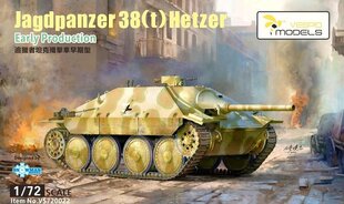 Vespid Models VS720022 - Jagdpanzer 38 (t) Hetzer - Early Production, 1/72 цена и информация | Склеиваемые модели | 220.lv