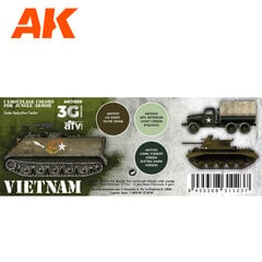 AK Interactive AK11659 - Vietnam Colors 3G, акриловая краска цена и информация | Принадлежности для рисования, лепки | 220.lv