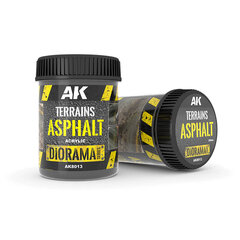 AK Interactive AK8013 - Terrains Asphalt (Acrylic), 250ml цена и информация | Принадлежности для рисования, лепки | 220.lv