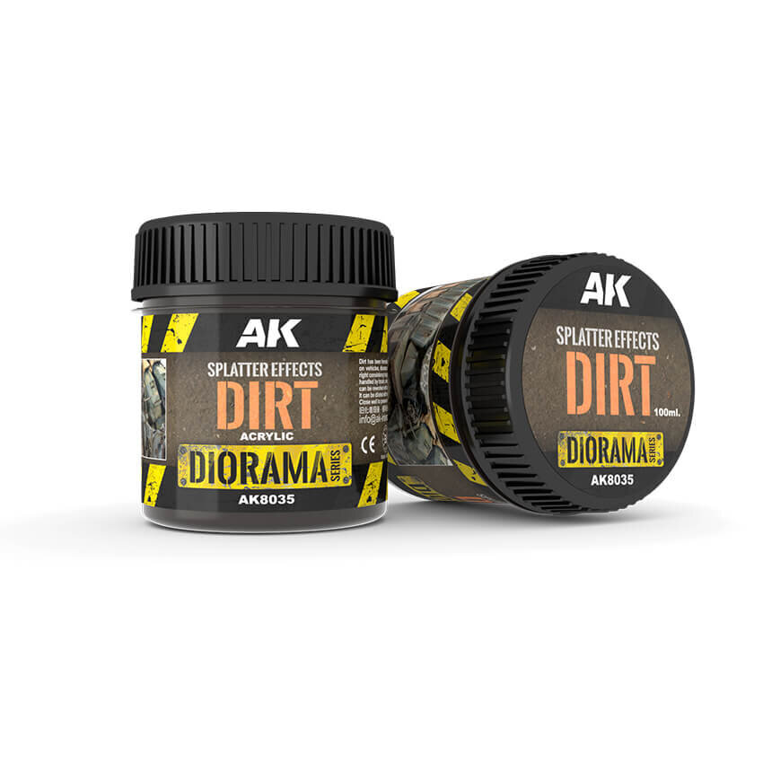 Akrila gels AK Interactive Splatter Effects Dirt, 100ml cena un informācija | Modelēšanas un zīmēšanas piederumi | 220.lv