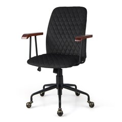 Офисный стул Costway,черный цена и информация | Офисные кресла | 220.lv