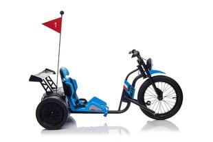 Vienvietīgs bērnu elektromobilis Drift Bike 21, zils cena un informācija | Bērnu elektroauto | 220.lv