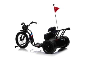 Vienvietīgs bērnu elektromobilis Drift Bike 21, melns cena un informācija | Bērnu elektroauto | 220.lv