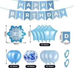 Набор воздушных шаров 16 штук цена и информация | Праздничные декорации | 220.lv