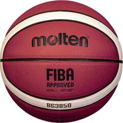 Basketball ball training MOLTEN B6G3850 FIBA synth. leather size 6 цена и информация | Баскетбольные мячи | 220.lv