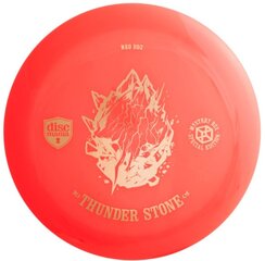 Disku golfa disks Distance Driver THUNDER STONE DD3 sarkans cena un informācija | Disku golfs | 220.lv