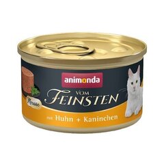 Animonda Vom Feinsten Mousse ar vistu un trusi, 85 g cena un informācija | Konservi kaķiem | 220.lv