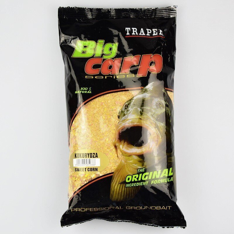 Ēsma Traper Big Carp Maise, 1kg cena un informācija | Ēsmas | 220.lv