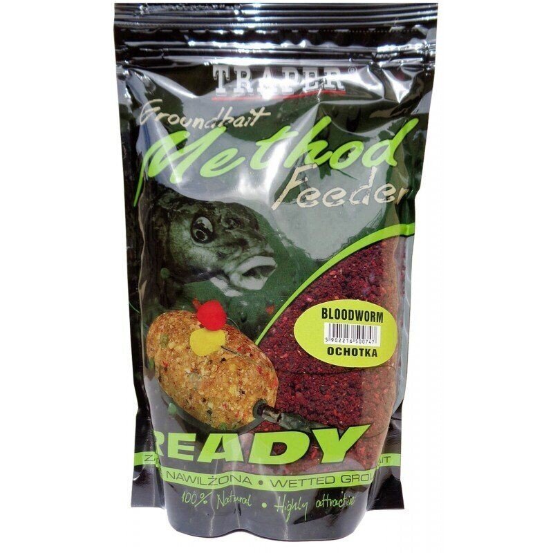 Ēsma Traper Method Feeder Ready Bloodworm, 750g cena un informācija | Ēsmas | 220.lv