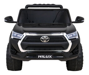 Одноместный электромобиль Toyota Hilux, черный цена и информация | Электромобили для детей | 220.lv