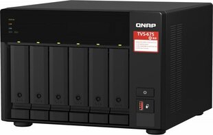 Qnap TVS-675-8G cena un informācija | Cieto disku somas un apvalki | 220.lv