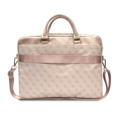 Guess PU 4G Printed Stripes Computer Bag 15|16" Pink цена и информация | Рюкзаки, сумки, чехлы для компьютеров | 220.lv