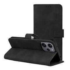 TENDER Book Case for XIAOMI Redmi 12 4G / 12 5G black cena un informācija | Telefonu vāciņi, maciņi | 220.lv