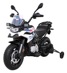 Vienvietīgs elektromobilis-motocikls BMW F850 GS, balts cena un informācija | Bērnu elektroauto | 220.lv