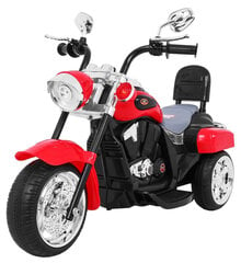 Elektromotocikls bērniem NightBike Chopper, sarkans cena un informācija | Bērnu elektroauto | 220.lv