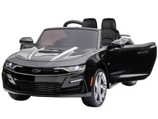 Одноместный электромобиль Chevrolet Camaro, черный цена и информация | Электромобили для детей | 220.lv