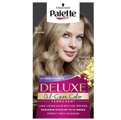 Matu krāsa Palette DeLuxe, 8-11 Cool Blonde, 1 gab. cena un informācija | Matu krāsas | 220.lv