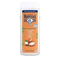 Dušas želeja ar organisko argana un šī sviestu Le Petit Marseillais Extra Gentle Shower Cream , 400 ml cena un informācija | Dušas želejas, eļļas | 220.lv