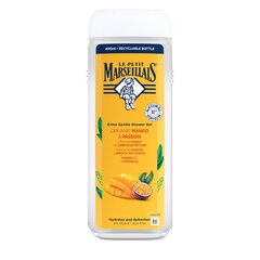 Organiskais Mango un Marakuju Dusas Gels, 400ml cena un informācija | Dušas želejas, eļļas | 220.lv