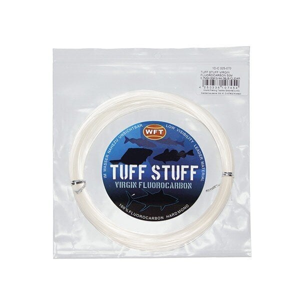 Aukla WFT Tuff Stuff Fluorocarbon, 50 m, 0,6mm цена и информация | Makšķerauklas | 220.lv