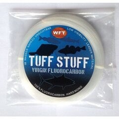 Леска WFT Tuff Stuff Флюорокарбон 50м 25,2кг 0,8мм цена и информация | Лески | 220.lv