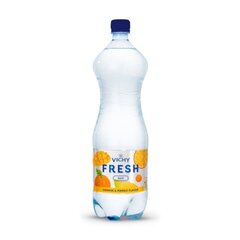 Gāzēts apelsīnu un mango garšas ūdens Vichy Fresh Orange/Mango, 1,5 l cena un informācija | Ūdens | 220.lv